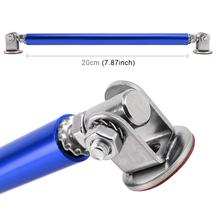 2 PCS Car Modification Adhesive Surrounded Rod Lever Front and Rear Bars Fixed Front Lip Back Shovel, Length: 20cm(Blue) - free shipping - PMC TechLife - Order now!