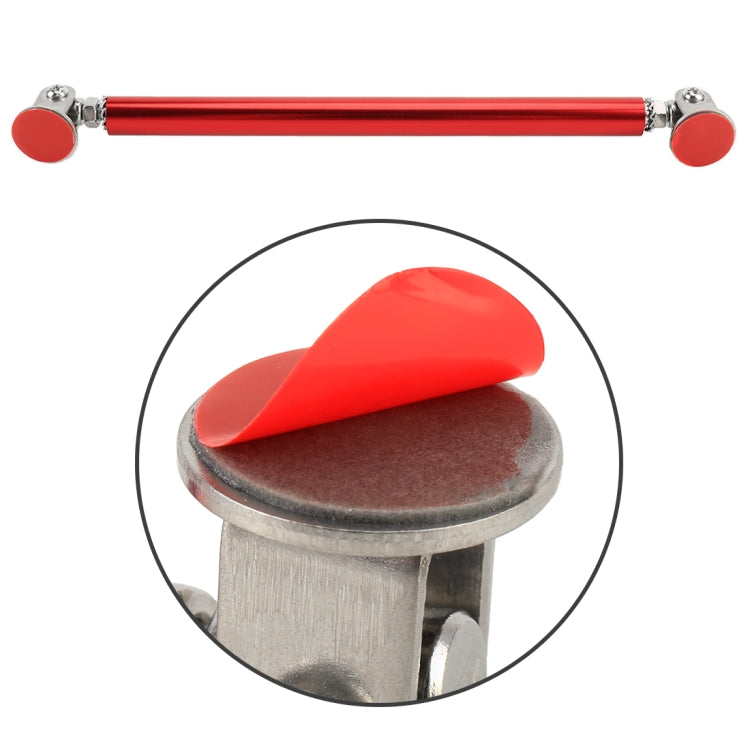 2 PCS Car Modification Adhesive Surrounded Rod Lever Front and Rear Bars Fixed Front Lip Back Shovel, Length: 20cm(Red) - Trunk & Bumper Accessories by PMC TechLife | Online Shopping South Africa | PMC TechLife | Buy Now Pay Later Mobicred