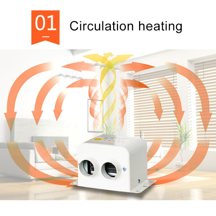 Car 800W Heater Hot Cool Fan Windscreen Window Demister Defroster DC 24V - Heating & Fans by PMC TechLife | Online Shopping South Africa | PMC TechLife | Buy Now Pay Later Mobicred