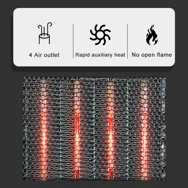 Car Portable Heater Hot Cool Fan Windscreen Window Demister Defroster DC 24V (Red) - Heating & Fans by PMC TechLife | Online Shopping South Africa | PMC TechLife | Buy Now Pay Later Mobicred