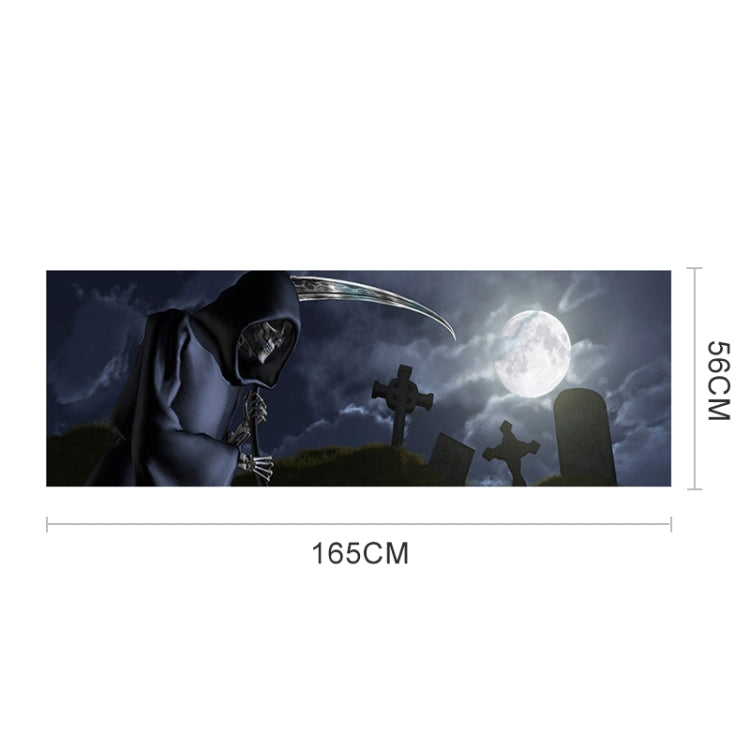 Death Cemetery Pattern Horror Series Car Rear Window Decorative Sticker, Size: 165 x 56cm - Decorative Sticker by PMC TechLife | Online Shopping South Africa | PMC TechLife | Buy Now Pay Later Mobicred