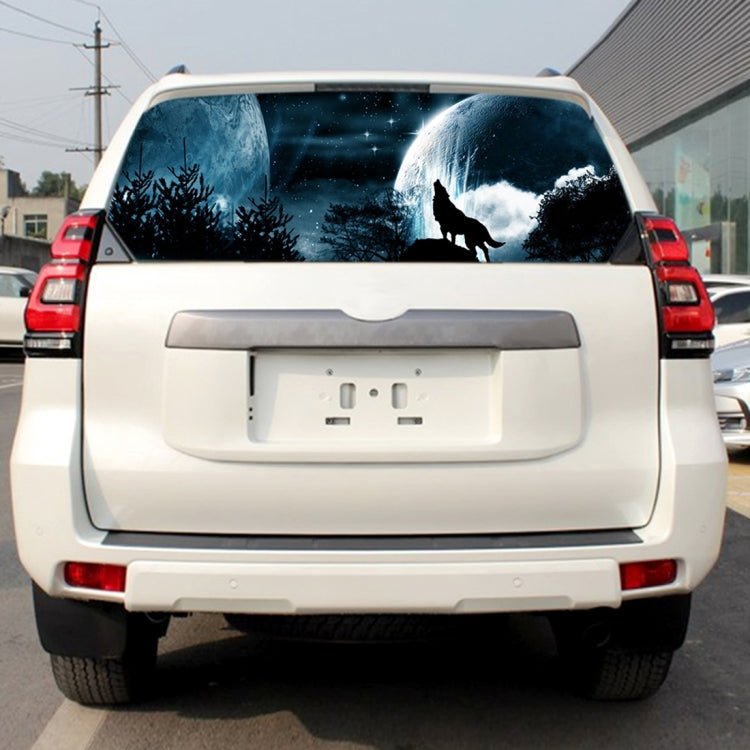Wolverine Pattern Horror Series Car Rear Window Decorative Sticker, Size: 147 x 46cm - Decorative Sticker by PMC TechLife | Online Shopping South Africa | PMC TechLife | Buy Now Pay Later Mobicred