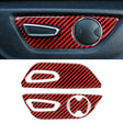 5 in 1 Car Carbon Fiber Seat Adjustment Button Decorative Sticker for Ford Mustang 2015-2020, Left-hand Drive - Car Interior Mouldings by PMC Jewellery | Online Shopping South Africa | PMC Jewellery | Buy Now Pay Later Mobicred