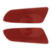 2 in 1 Car Carbon Fiber Rear Cover Decorative Sticker for Ford Mustang 2015-2020