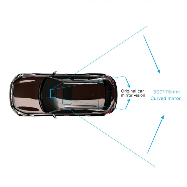 Car Truck Interior Rear View MirrorAnti Glare Dazzling Goggle, Size: 30*7.5*3.5cm - Interior Mirrors by PMC Jewellery | Online Shopping South Africa | PMC Jewellery | Buy Now Pay Later Mobicred