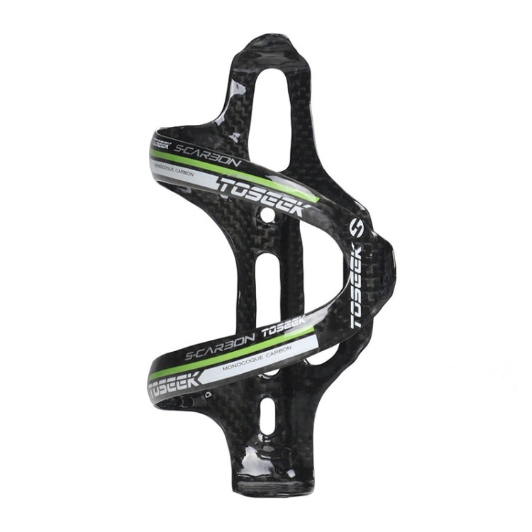 TOSEEK Gloss  Full Carbon Fiber Road Bicycle Water Bottle Holder(Green) - free shipping - PMC TechLife - Order now!