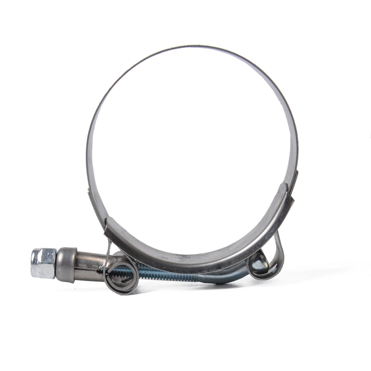 4 PCS Stainless Steel T-Bolt Hose Clamps Pipe Clip Fuel Line Clip, Size: 79-87mm - Booster Cable & Clip by PMC TechLife | Online Shopping South Africa | PMC TechLife | Buy Now Pay Later Mobicred
