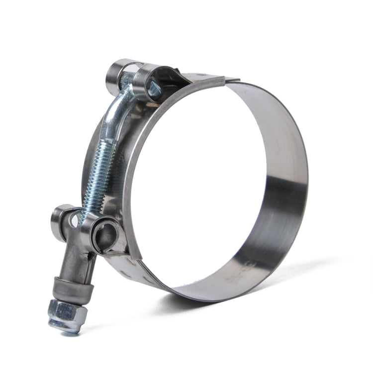 4 PCS Stainless Steel T-Bolt Hose Clamps Pipe Clip Fuel Line Clip, Size: 108-116mm - Booster Cable & Clip by PMC TechLife | Online Shopping South Africa | PMC TechLife | Buy Now Pay Later Mobicred