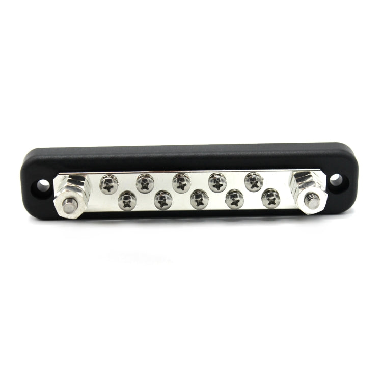 10 Way Power Distribution Bus Bar 10-bit Single Distribution Box for Car / RV / Boat - Booster Cable & Clip by PMC TechLife | Online Shopping South Africa | PMC TechLife | Buy Now Pay Later Mobicred
