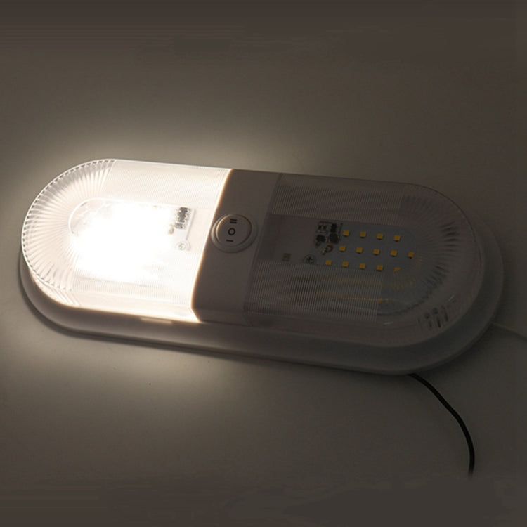 D4347 10-24V 6-7W 4000-4500K 560LM RV Yacht 48 PCS LED Lamps Dome Light Ceiling Lamp, with Independent Switch Control - Marine Accessories & Parts by PMC TechLife | Online Shopping South Africa | PMC TechLife | Buy Now Pay Later Mobicred