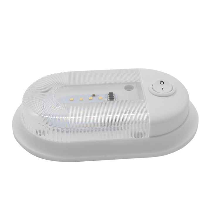 D4348 10-24V 3-3.5W 4000-4500K 280LM RV Yacht 24 PCS LED Lamps Dome Light Ceiling Lamp, with Independent Switch Control - free shipping - PMC TechLife - Order now!