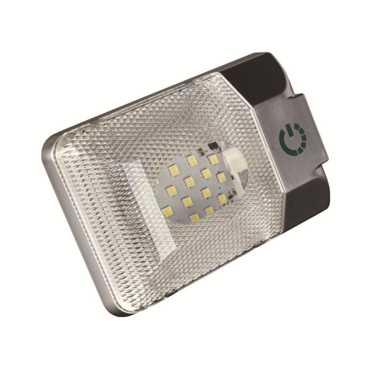 D4376S DC11-18V 3.6W 6000-6500K IP50 24LEDs SMD-5050 Marine RV Dimmable LED Dome Light Ceiling Lamp, with Touch Control - Marine Accessories & Parts by PMC TechLife | Online Shopping South Africa | PMC TechLife | Buy Now Pay Later Mobicred