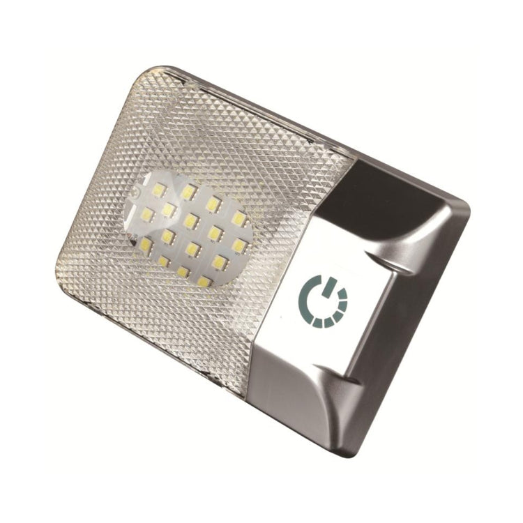 D4376S DC11-18V 3.6W 6000-6500K IP50 24LEDs SMD-5050 Marine RV Dimmable LED Dome Light Ceiling Lamp, with Touch Control - Marine Accessories & Parts by PMC TechLife | Online Shopping South Africa | PMC TechLife | Buy Now Pay Later Mobicred