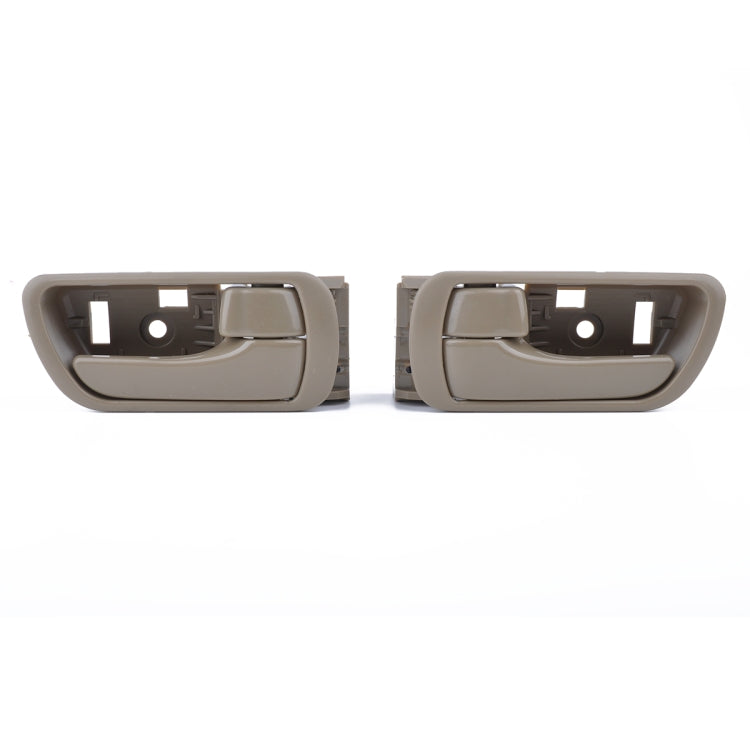 2 PCS Car Right Left Inner Door Handles 69205-33040RH / 69206-33040LH for Toyota Camry 2002-2006(Beige) - Door Handles by PMC TechLife | Online Shopping South Africa | PMC TechLife | Buy Now Pay Later Mobicred