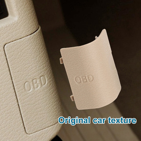Car Diagnostic Plug Cover OBD Panel Decorative Cover 51437147538 for BMW F25 2011-2016 (Beige)