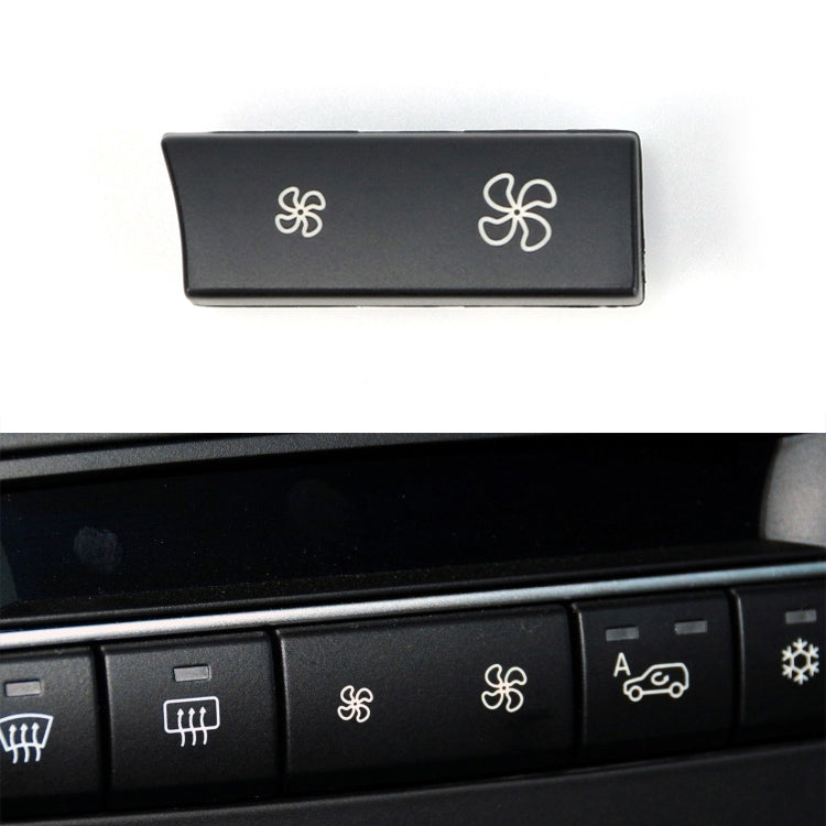 Car Wind Power Switch Air Conditioning Air Volume Button for BMW 5 Series 2011-2017 / 7 Series 2009-2015, Left Middle Configuration - Car Switches by PMC TechLife | Online Shopping South Africa | PMC TechLife | Buy Now Pay Later Mobicred