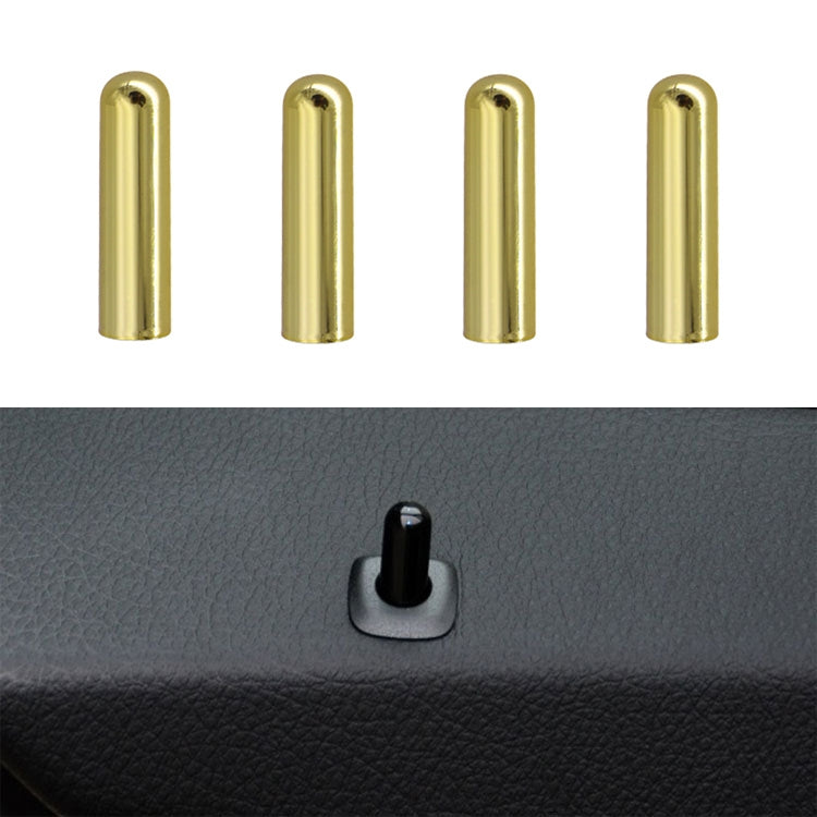 4 PCS Car Unlock Cover Door Bolt Door Handle for BMW X1 / X6(Gold) - Car Switches by PMC TechLife | Online Shopping South Africa | PMC TechLife | Buy Now Pay Later Mobicred