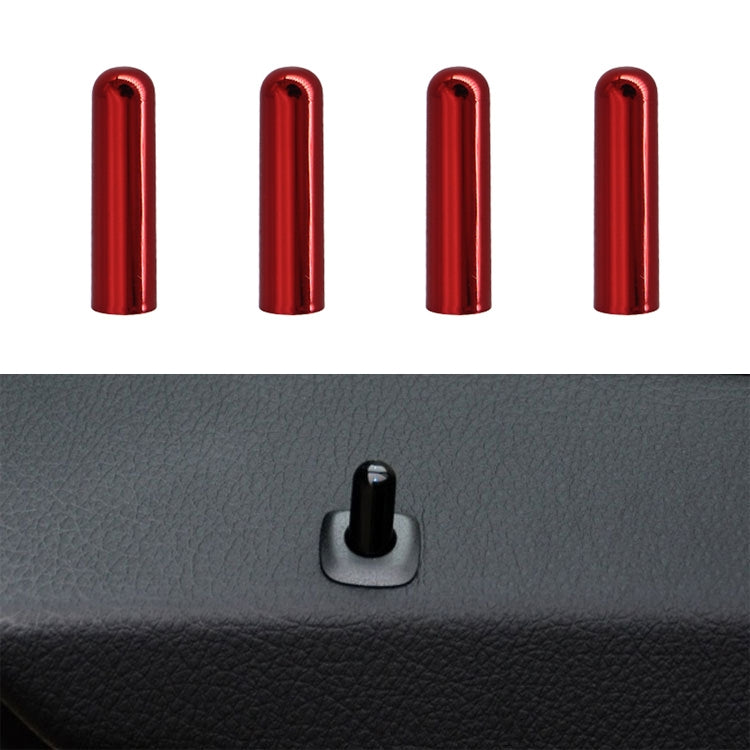 4 PCS Car Unlock Cover Door Bolt Door Handle for BMW X1 / X6(Red) - Car Switches by PMC TechLife | Online Shopping South Africa | PMC TechLife | Buy Now Pay Later Mobicred