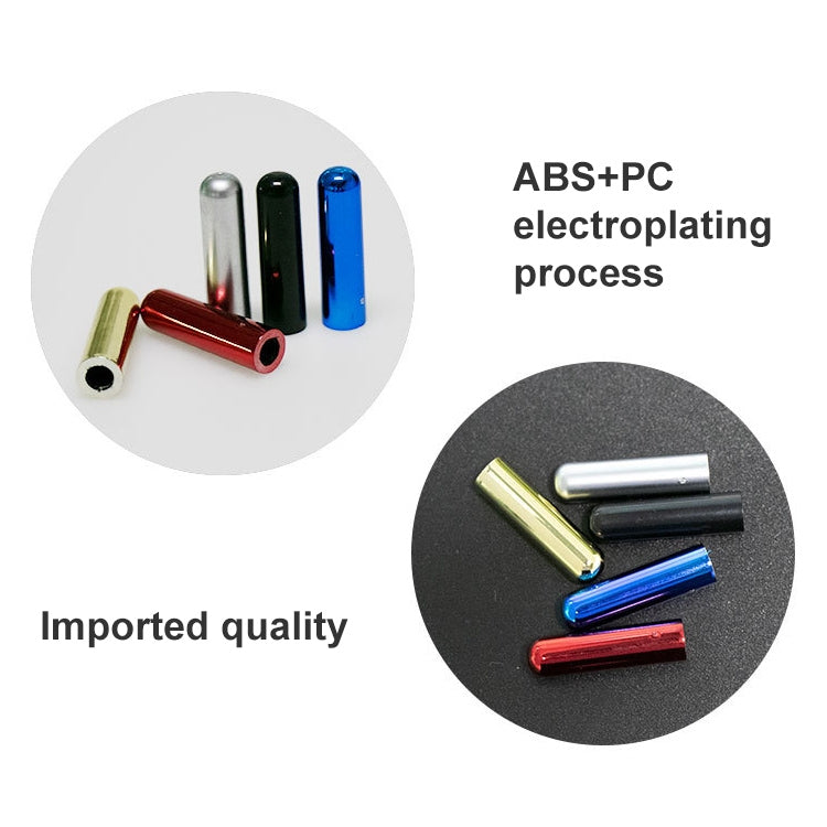 4 PCS Car Unlock Cover Door Bolt Door Handle for BMW X1 / X6(Black)