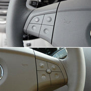 Car Left Side 5-button Steering Wheel Switch Buttons Panel 1648200010 for Mercedes-Benz W164, Left Driving (Grey)