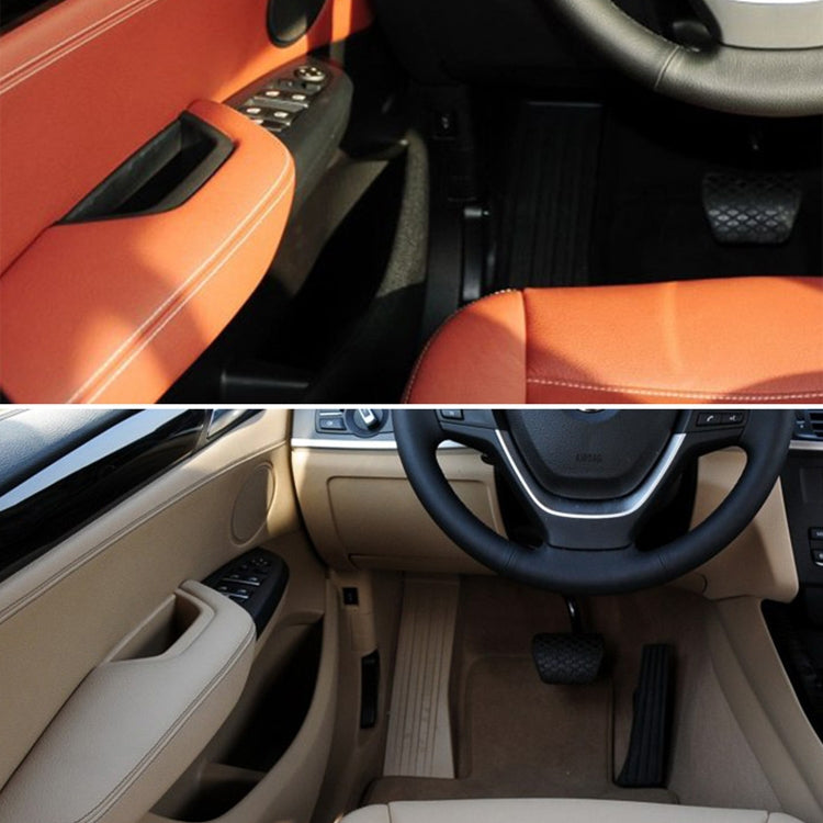 Car Front Right Inside Doors Handle Pull Trim Cover 5141 7394 519-1 for BMW X3 X4, Left Driving (Beige) - Door Handles by PMC TechLife | Online Shopping South Africa | PMC TechLife | Buy Now Pay Later Mobicred