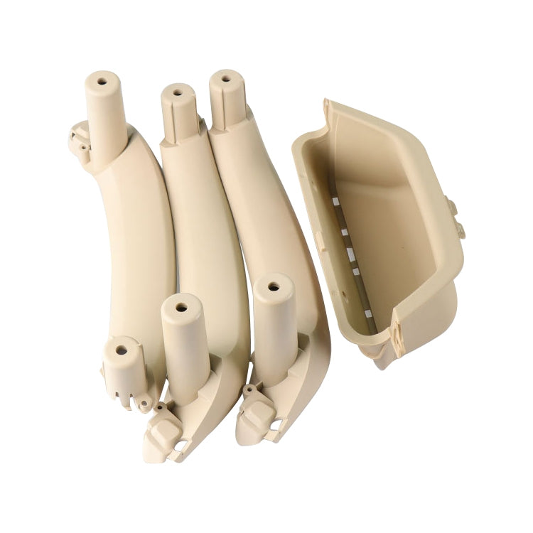Car Front Left Inside Doors Handle Pull Trim Cover 5141 7394 519-1 for BMW X3 X4, Left Driving (Beige) - Door Handles by PMC TechLife | Online Shopping South Africa | PMC TechLife | Buy Now Pay Later Mobicred