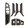 Car Standard Version Inside Doors Handle Pull Trim Cover 5141 7225 873 for BMW F10 F18, Left Driving (Dark Coffee) - Door Handles by PMC TechLife | Online Shopping South Africa | PMC TechLife | Buy Now Pay Later Mobicred