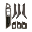 Car Imported Version Inside Doors Handle Pull Trim Cover 5141 7225 873 for BMW F10 F18, Left Driving (Dark Coffee) - Door Handles by PMC TechLife | Online Shopping South Africa | PMC TechLife | Buy Now Pay Later Mobicred
