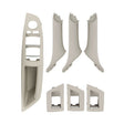 Car Imported Version Inside Doors Handle Pull Trim Cover 5141 7225 873 for BMW F10 F18, Left Driving (Beige White) - Door Handles by PMC TechLife | Online Shopping South Africa | PMC TechLife | Buy Now Pay Later Mobicred