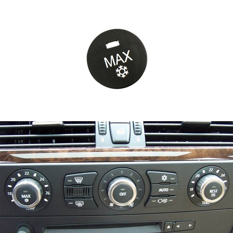 Car Air Conditioner Panel Switch Button MAX Snow Key 6131 9250 196-1 for BMW E60 2003-2010, Left Driving - Car Switches by PMC TechLife | Online Shopping South Africa | PMC TechLife | Buy Now Pay Later Mobicred