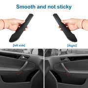 Car Front Right Inside Doors Handle Pull Trim Cover for Mercedes-Benz C-class W203 -2007, Left Driving (Beige)