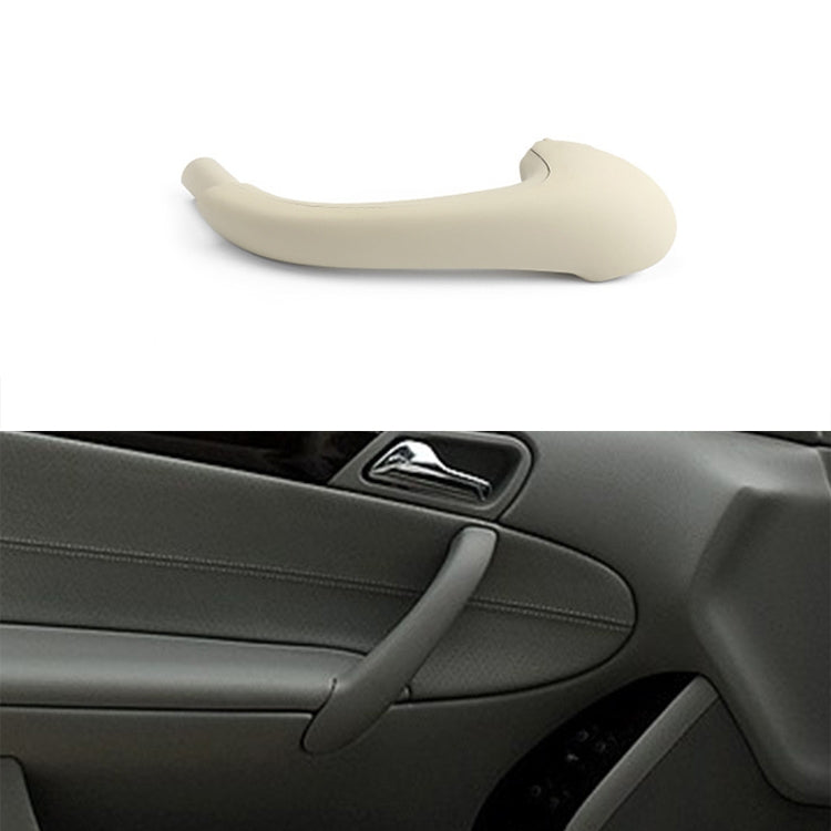 Car Front Left Inside Doors Handle Pull Trim Cover for Mercedes-Benz C-class W203 -2007, Left and Right Driving(Beige) - free shipping - PMC TechLife - Order now!