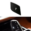 Car Gear Lever Auto Parking Button Letter P Cap for BMW G Chassis Series, Left Driving (Black) - Car Switches by PMC TechLife | Online Shopping South Africa | PMC TechLife | Buy Now Pay Later Mobicred