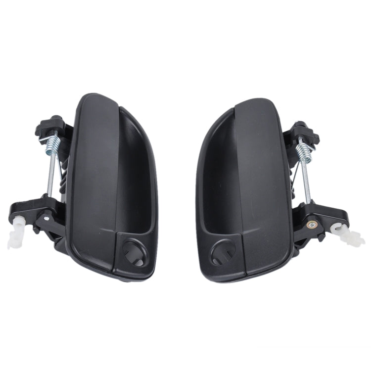 4 PCS Car Front Rear Left Right Outside Door Handles 82660-25000FR / 82650-25000FL / 83660-25000RR / 83650-25000RL for Hyundai Accent