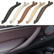 Car Right Side Inside Doors Handle Pull Trim Cover for BMW X5 / X6, Left Driving (Orange)
