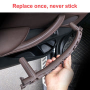 Car Right Side Inside Doors Handle Pull Trim Cover for BMW X5 / X6, Left Driving (Dark Coffee)