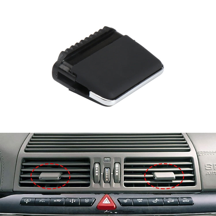 Car Middle Air Conditioning Exhaust Switch Paddle for Mercedes-Benz S Class W220 1998-2005, Left Driving (Black) - free shipping - PMC TechLife - Order now!