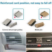 Car Middle Air Conditioning Exhaust Switch Paddle for Mercedes-Benz S Class W220 1998-2005, Left Driving (Beige)