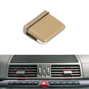 Car Left and Right Side Air Conditioning Exhaust Switch Paddle for Mercedes-Benz S Class W220 1998-2005, Left Driving (Khaki)