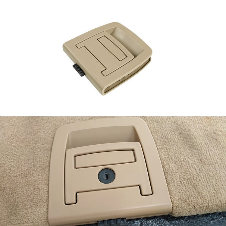 Car Rear Trunk Mat Carpet Handle without Hole 51479120283 for BMW X5 / X6 2006-2013, Left Driving (Beige) - Car Switches by PMC TechLife | Online Shopping South Africa | PMC TechLife | Buy Now Pay Later Mobicred