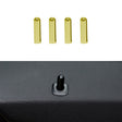 4 in 1 Car Door Latch Pin Door Screw Knob Cap Cover Trim for BMW F10, Left Driving (Gold) - Others by PMC TechLife | Online Shopping South Africa | PMC TechLife | Buy Now Pay Later Mobicred