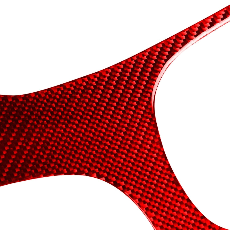 Carbon Fiber Car Gear Panel Sticker for Chevrolet Corvette C5 1998-2004, Left Drive (Red) - Car Interior Mouldings by PMC TechLife | Online Shopping South Africa | PMC TechLife | Buy Now Pay Later Mobicred