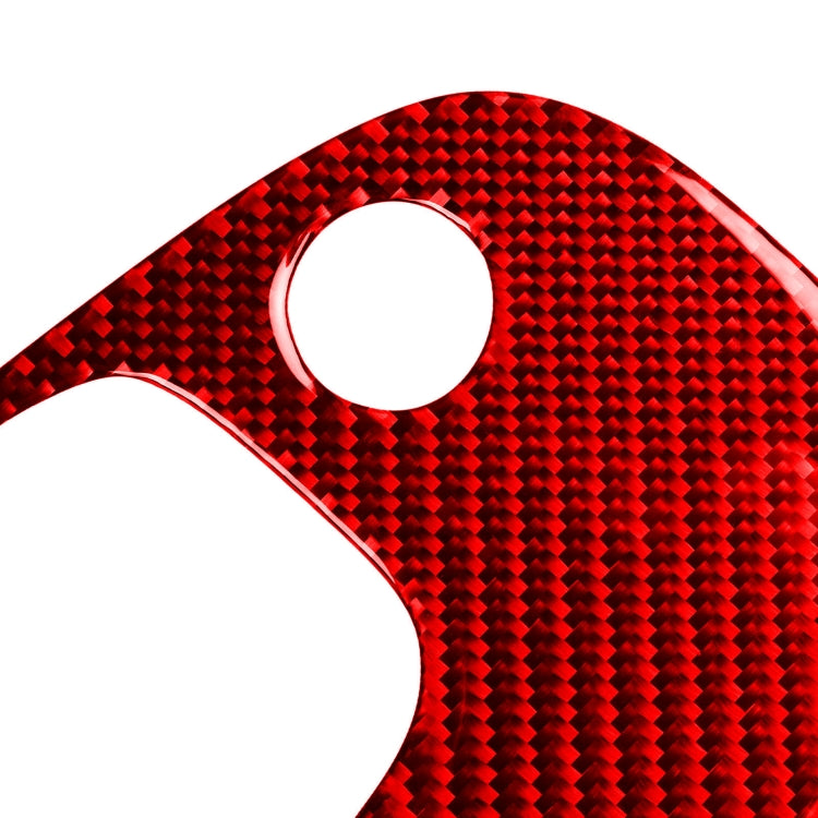 3 in 1 Carbon Fiber Car Gear Panel Sticker Kits B for Chevrolet Corvette C5 1998-2004, Left Drive (Red) - Car Interior Mouldings by PMC TechLife | Online Shopping South Africa | PMC TechLife | Buy Now Pay Later Mobicred