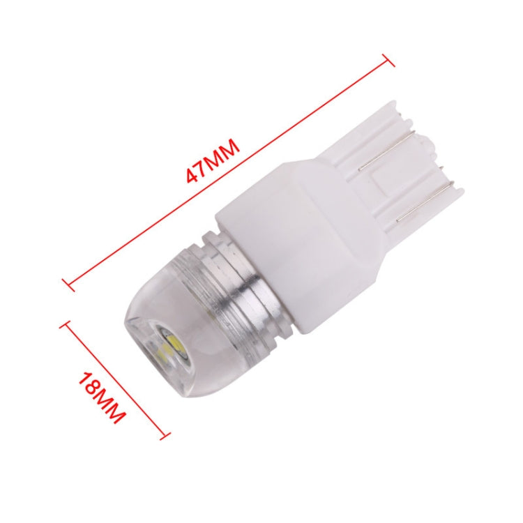 10pcs T20 3157 DC12V / 0.24W / 0.02A / 60LM Car LED Brake Light, Shell Random Color Delivery (Red Light) - Brake Lights by PMC TechLife | Online Shopping South Africa | PMC TechLife | Buy Now Pay Later Mobicred
