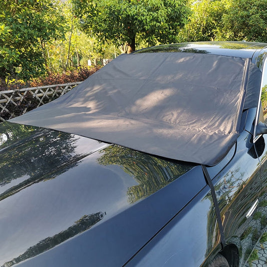 Car Folding Sunshade Front Gear Oxford Cloth Brace Snow Cover, Size: 162cm x 100cm - Aluminum Film PEVA by PMC Jewellery | Online Shopping South Africa | PMC Jewellery | Buy Now Pay Later Mobicred