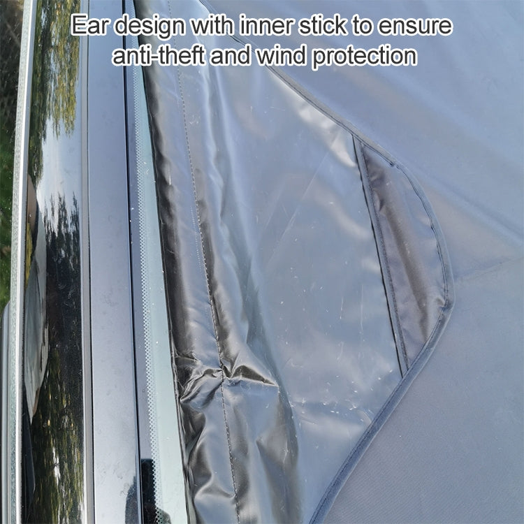 Car Folding Sunshade Front Gear Oxford Cloth Brace Snow Cover, Size: 167cm x 120cm
