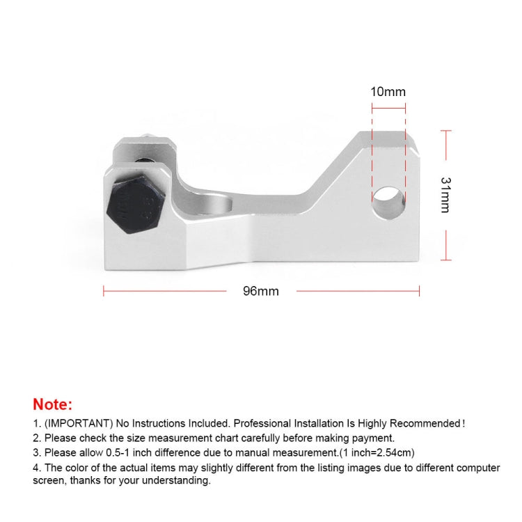 For Yamaha Raptor 350 660R ATV Front and Rear Lowering Kit (Red) - Replacement Parts by PMC TechLife | Online Shopping South Africa | PMC TechLife | Buy Now Pay Later Mobicred