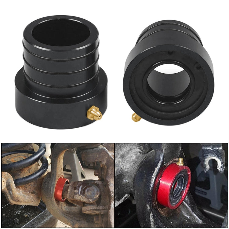 For Jeep Wrangler JK TJ Dana 30/44 Car Modification Front inner Outer Shaft Tube Seal Kit (Black) - Engine Fittings by PMC TechLife | Online Shopping South Africa | PMC TechLife | Buy Now Pay Later Mobicred