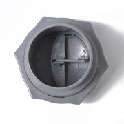 Universal 60mm Round AC Air Outlet Vent for RV Bus Boat Yacht Auto Air Conditioner Vent Replacement Parts Car Accessories(Grey)