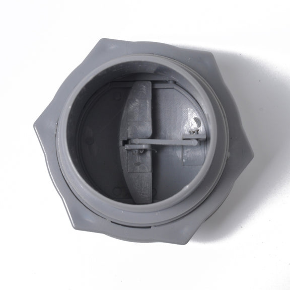 Universal 60mm Round AC Air Outlet Vent for RV Bus Boat Yacht Auto Air Conditioner Vent Replacement Parts Car Accessories(Grey)